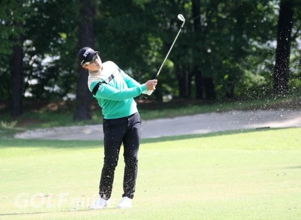 제37회 GS칼텍스 매경오픈 1R 이상희 세컨 샷
