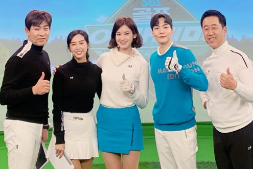 정가은 & 정재호의 터콰이즈 컬러 골프 라운딩 스타일 WITH 마스터바니 에디션 / 