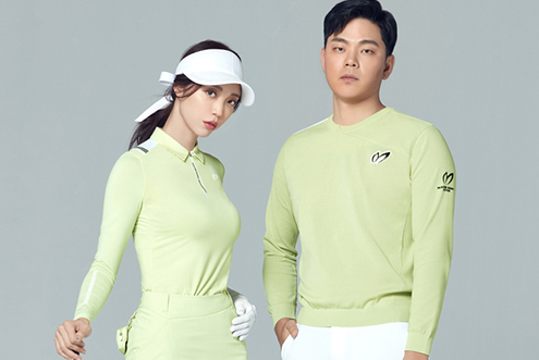MBE 이정환 / 김가형 프로의 산뜻한 컬러의 MBE 22SS 골프 스타일링! / 