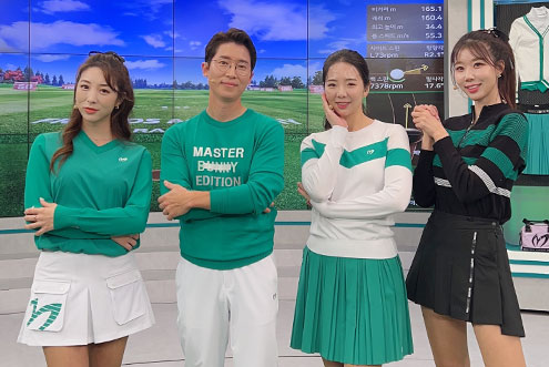 2월 22일 이강원, 서하경, 김민 프로, 진달래 아나운서와 함께한 SBS골프 아카데미 / 